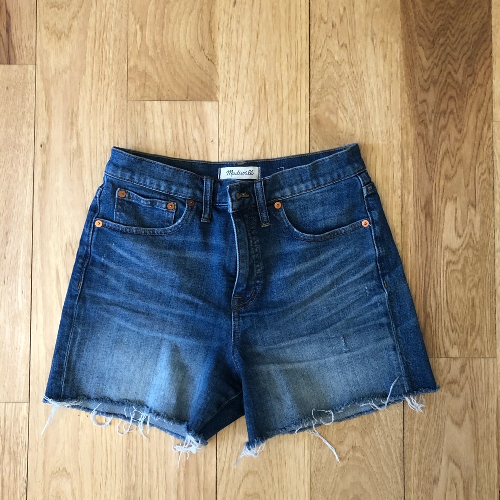 Madewell High Rise Denim Shorts